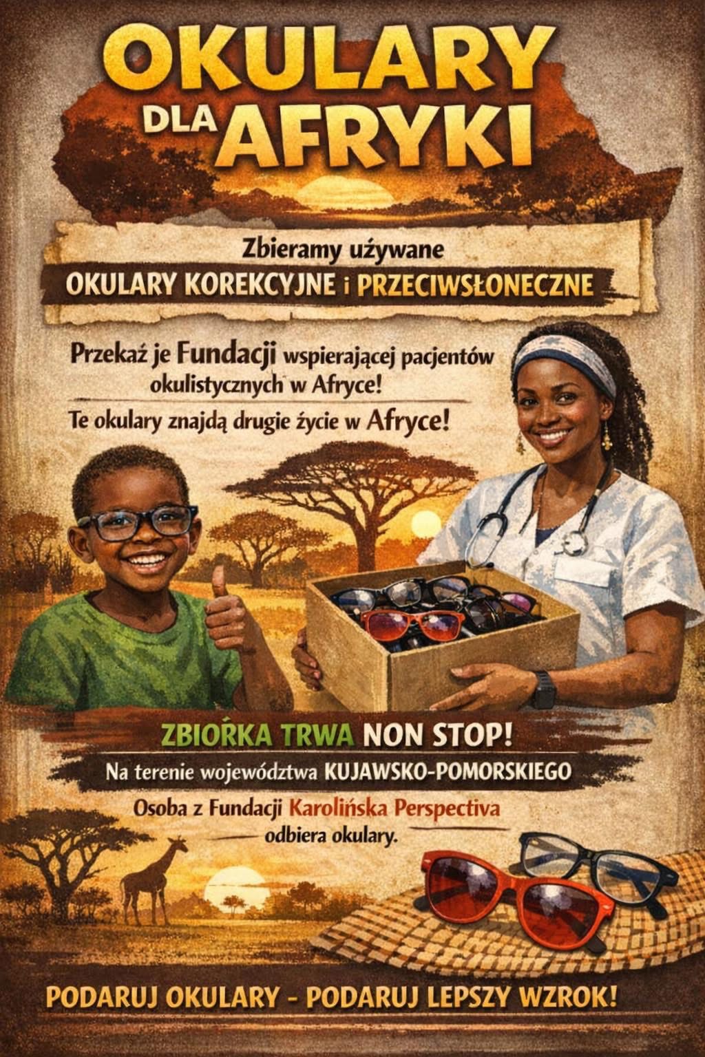 Okulary dla Afryki